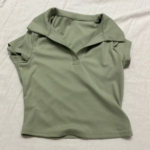 nice fall green shirt